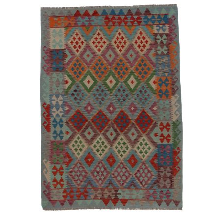 Koberec Kilim Chobi 247x175 ručně tkaný afghánský kilim z vlny