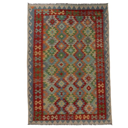 Koberec Kilim Chobi 247x174 ručně tkaný afghánský kilim z vlny