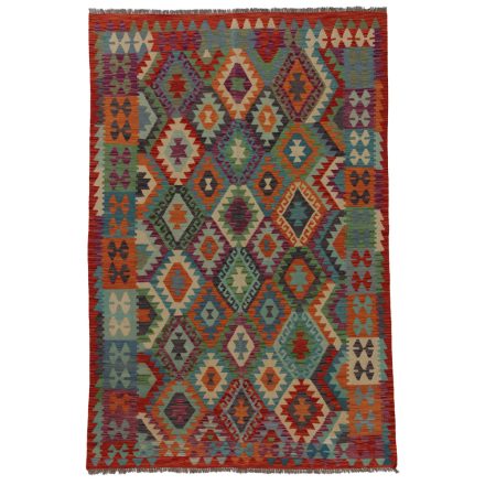 Koberec Kilim Chobi 263x176 ručně tkaný afghánský kilim z vlny