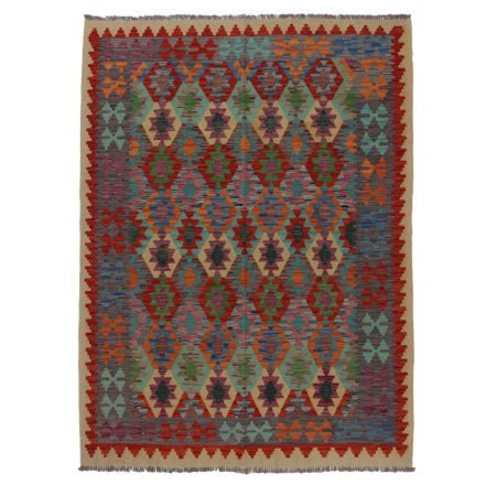 Koberec Kilim Chobi 238x179 ručně tkaný afghánský kilim z vlny