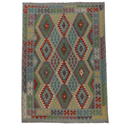 Koberec Kilim Chobi 239x172 ručně tkaný afghánský kilim z vlny