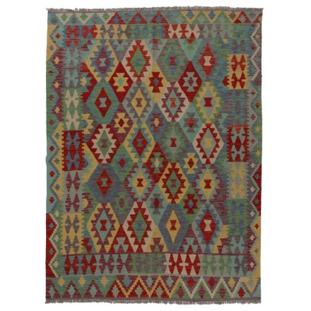 Koberec Kilim Chobi 250x184 ručně tkaný afghánský kilim z vlny