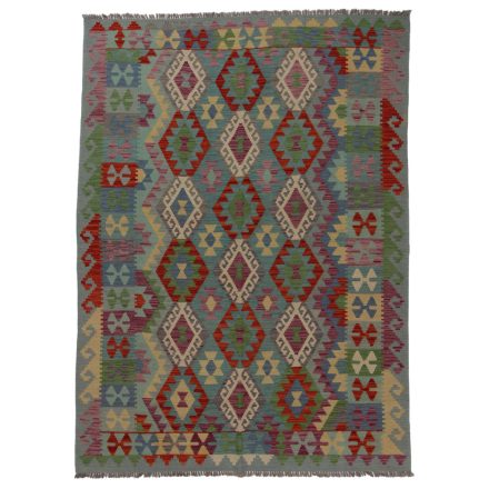 Koberec Kilim Chobi 240x175 ručně tkaný afghánský kilim z vlny