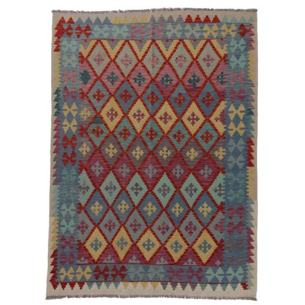 Koberec Kilim Chobi 247x189 ručně tkaný afghánský kilim z vlny