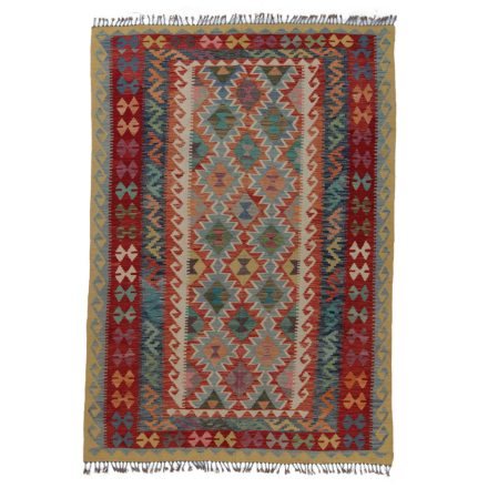 Koberec Kilim Chobi 249x175 ručně tkaný afghánský kilim z vlny