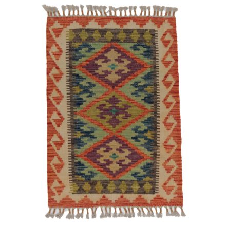 Koberec Kilim Chobi 85x60 ručně tkaný afghánský kilim z vlny