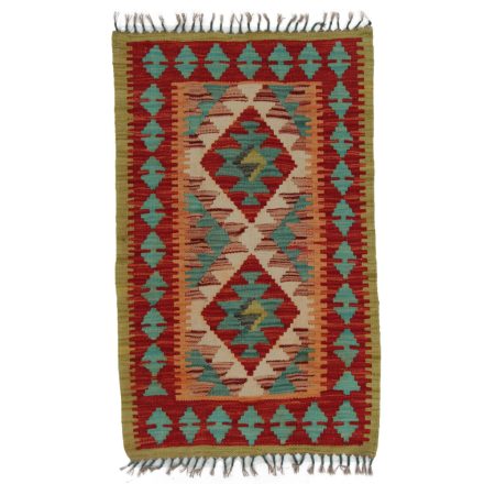 Koberec Kelim Chobi 107x66 ručně tkaný afghánský kilim z vlny