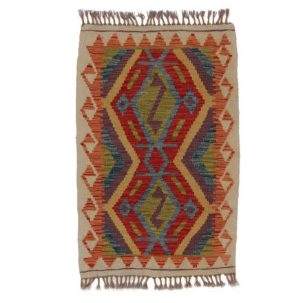 Koberec Kilim Chobi 59x92 ručně tkaný afghánský kilim z vlny