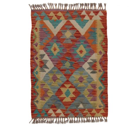 Koberec Kilim Chobi 65x89 ručně tkaný afghánský kilim z vlny