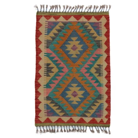 Koberec Kilim Chobi 62x93 ručně tkaný afghánský kilim z vlny