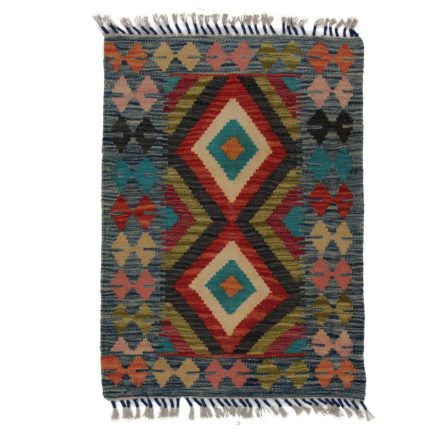 Koberec Kilim Chobi 62x87 ručně tkaný afghánský kilim z vlny