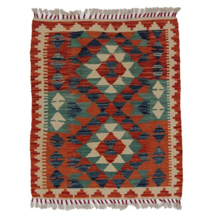 Koberec Kilim Chobi 84x70 ručně tkaný afghánský kilim z vlny