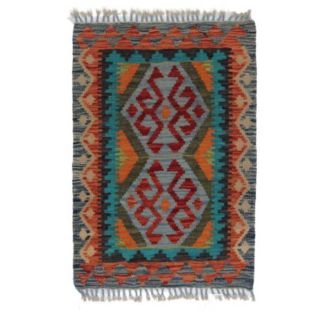 Koberec Kelim Chobi 89x62 ručně tkaný afghánský kilim z vlny