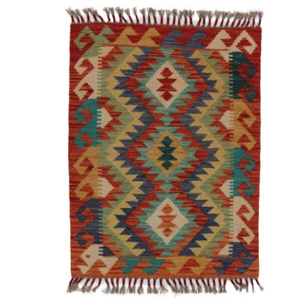 Koberec Kilim Chobi 63x83 ručně tkaný afghánský kilim z vlny