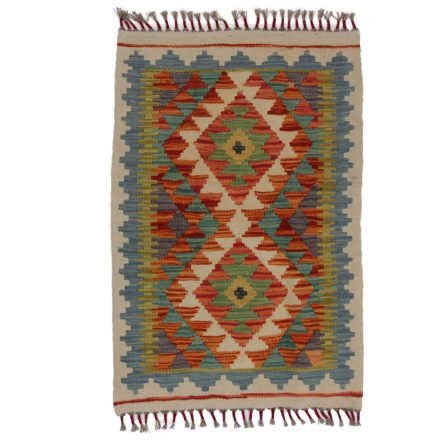 Koberec Kilim Chobi 69x104 ručně tkaný afghánský kilim z vlny