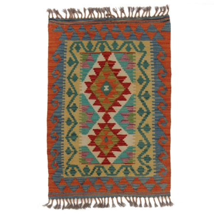 Koberec Kilim Chobi 66x94 ručně tkaný afghánský kilim z vlny