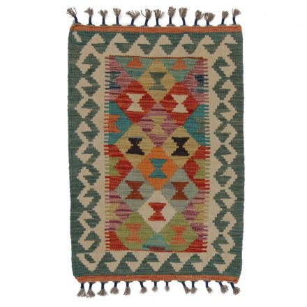 Koberec Kilim Chobi 59x84 ručně tkaný afghánský kilim z vlny