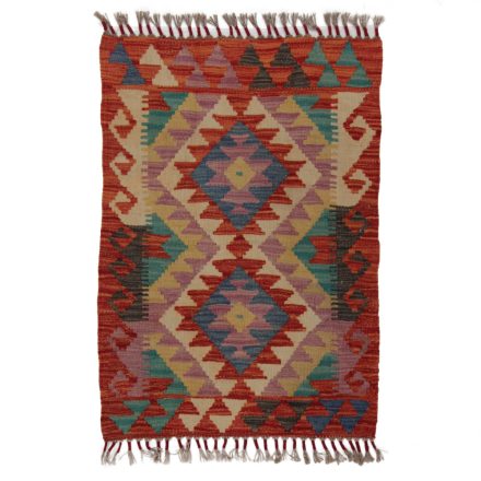 Koberec Kilim Chobi 61x88 ručně tkaný afghánský kilim z vlny