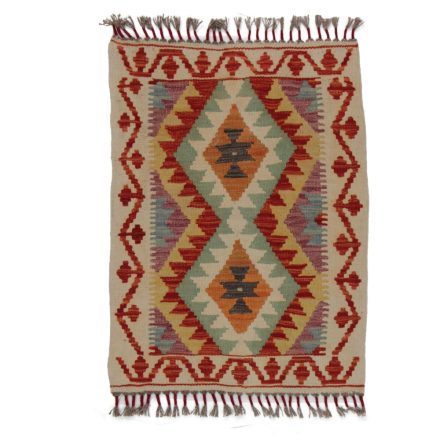 Koberec Kilim Chobi 61x83 ručně tkaný afghánský kilim z vlny