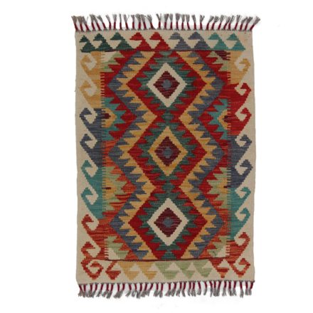 Koberec Kilim Chobi 62x86 ručně tkaný afghánský kilim z vlny