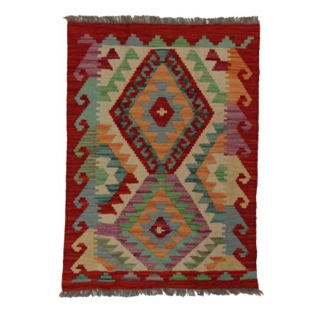 Koberec Kilim Chobi 67x92 ručně tkaný afghánský kilim z vlny