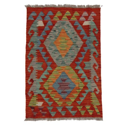 Koberec Kilim Chobi 63x90 ručně tkaný afghánský kilim z vlny