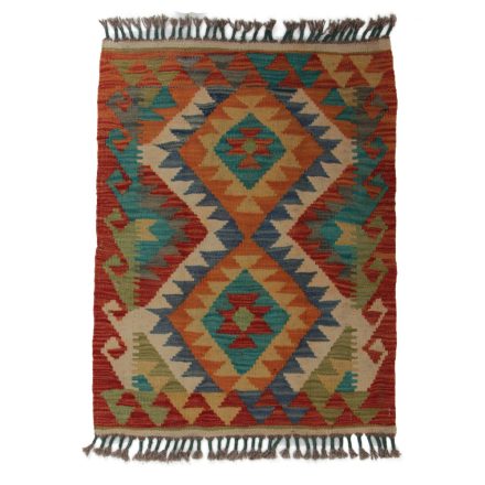 Koberec Kilim Chobi 79x60 ručně tkaný afghánský kilim z vlny