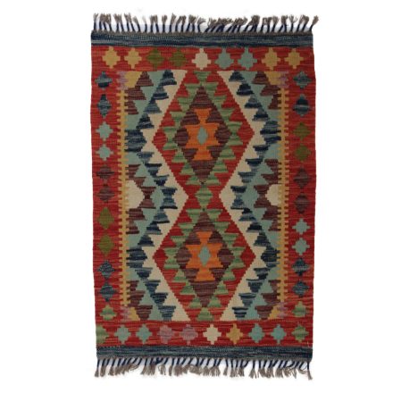 Koberec Kelim Chobi 91x64 ručně tkaný afghánský kilim z vlny