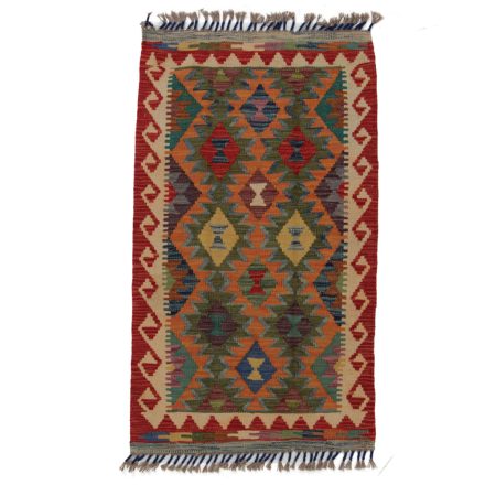 Koberec Kelim Chobi 109x64 ručně tkaný afghánský kilim z vlny