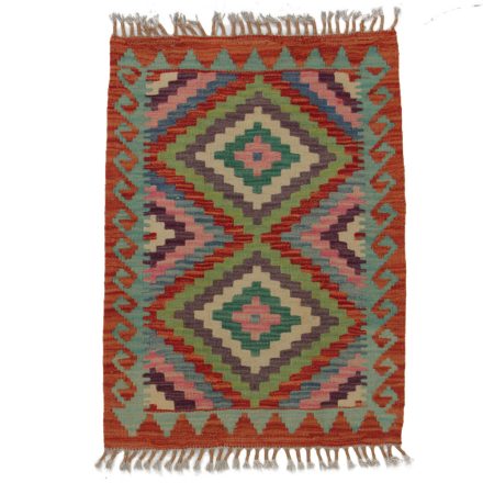 Koberec Kelim Chobi 82x60 ručně tkaný afghánský kilim z vlny