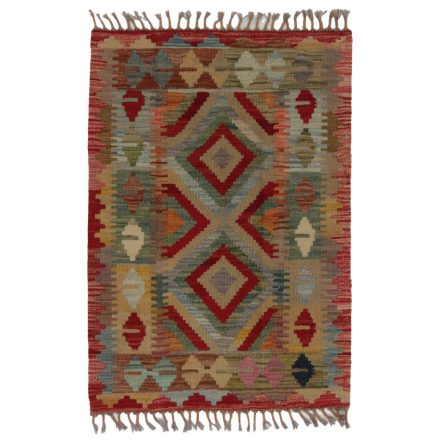 Koberec Kilim Chobi 92x65 ručně tkaný afghánský kilim z vlny