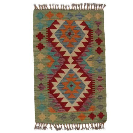 Koberec Kilim Chobi 57x89 ručně tkaný afghánský kilim z vlny