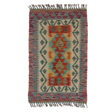 Koberec Kilim Chobi 62x96 ručně tkaný afghánský kilim z vlny