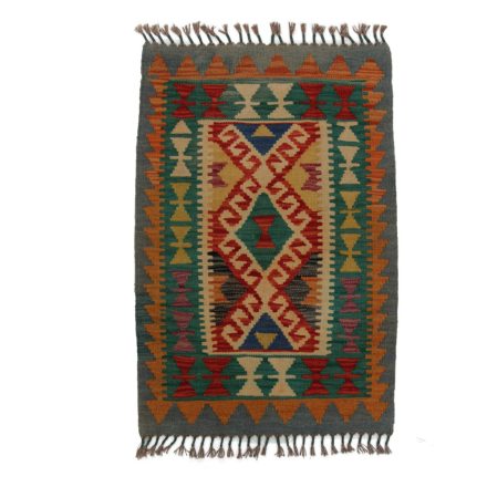 Koberec Kilim Chobi 62x90 ručně tkaný afghánský kilim z vlny