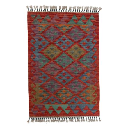 Koberec Kilim Chobi 63x91 ručně tkaný afghánský kilim z vlny