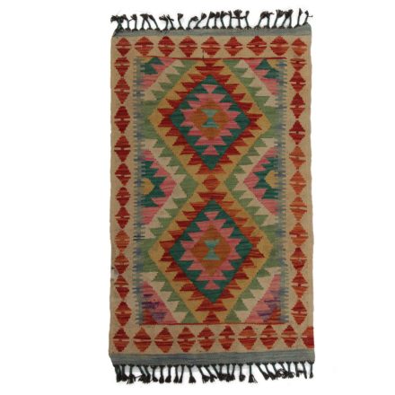 Koberec Kilim Chobi 69x87 ručně tkaný afghánský kilim z vlny