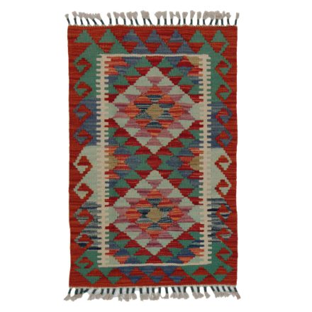 Koberec Kilim Chobi 57x89 ručně tkaný afghánský kilim z vlny