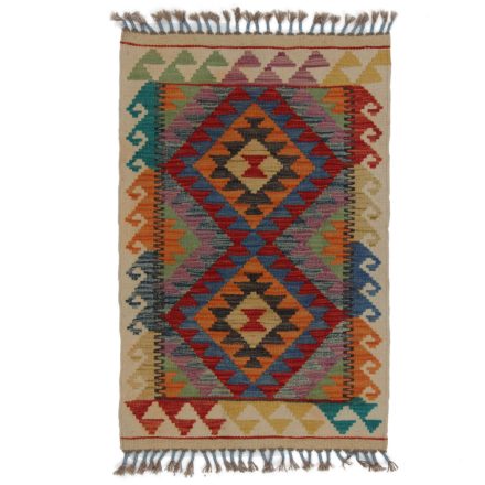 Koberec Kilim Chobi 59x93 ručně tkaný afghánský kilim z vlny