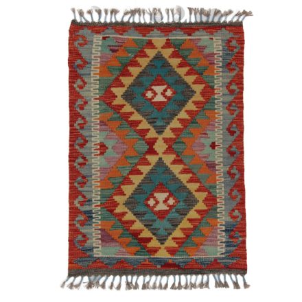 Koberec Kilim Chobi 62x90 ručně tkaný afghánský kilim z vlny