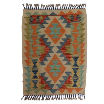 Koberec Kilim Chobi 64x90 ručně tkaný afghánský kilim z vlny