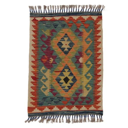 Koberec Kilim Chobi 83x62 ručně tkaný afghánský kilim z vlny