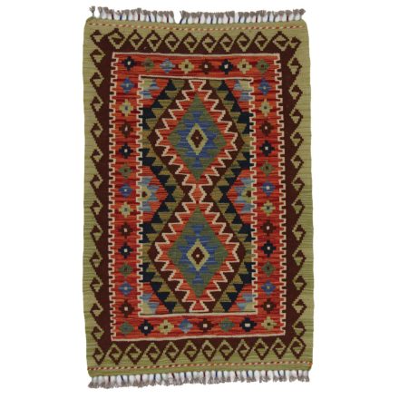 Koberec Kilim Chobi 82x125 ručně tkaný afghánský kilim z vlny