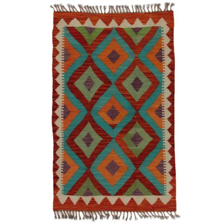 Koberec Kilim Chobi 120x75 ručně tkaný afghánský kilim z vlny