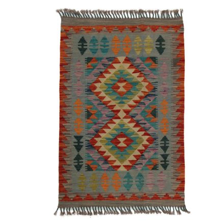 Koberec Kilim Chobi 79x116 ručně tkaný afghánský kilim z vlny