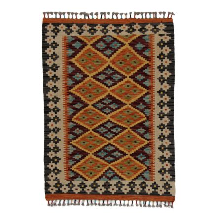 Koberec Kilim Chobi 88x120 ručně tkaný afghánský kilim z vlny