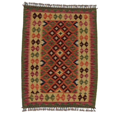 Afghánský kilimový koberec 113x87 etnický kilim