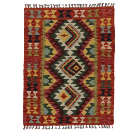 Kilim koberce Chobi 114x88 ručně tkaný afghánský kilim z vlny