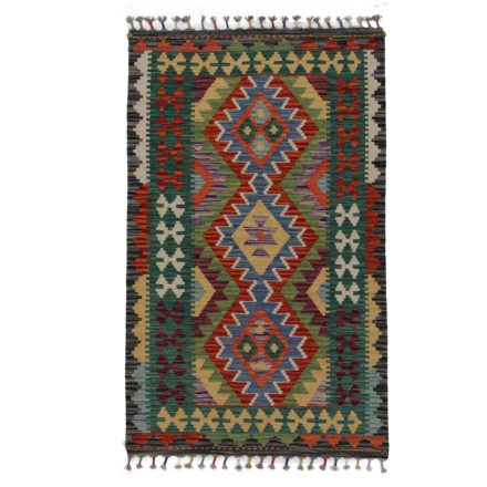 Koberec Kilim Chobi 130x78 ručně tkaný afghánský kilim z vlny