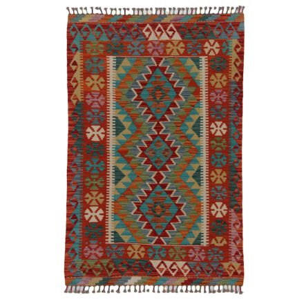 Koberec Kilim Chobi 153x101 ručně tkaný afghánský kilim z vlny