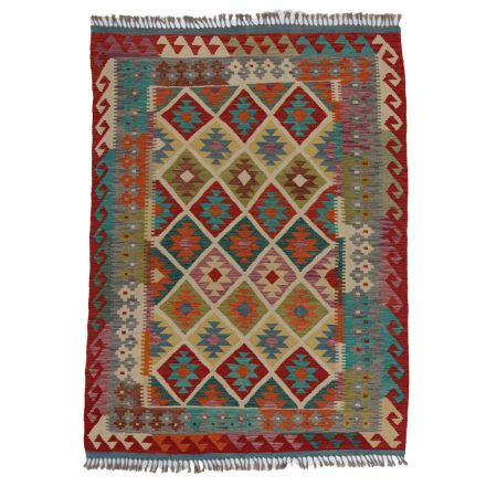 Ručně tkaný koberec Kilim Chobi 206x153 etnický kilim